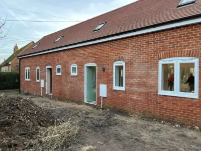 Yesterday walk around my new builds. 

Plot 1 &2 almost done 
Plots 3,4&5 are about 3 weeks away. 
🥰💪