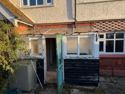 Next… can’t wait to see what she will look like when we have done our thing 👍🏻 🥰

All striped out ready for the damp people and then plasters will be in ;))