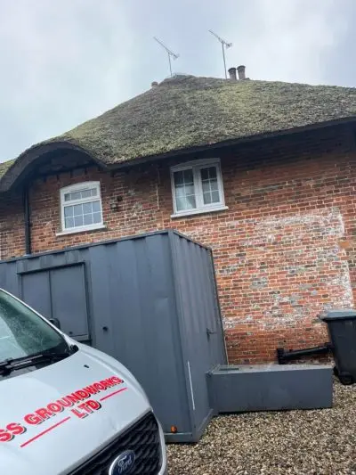 ￼ Renovation in ￼ process. 
Dragging this beautiful cottage into the 21st-century ￼💪🥰